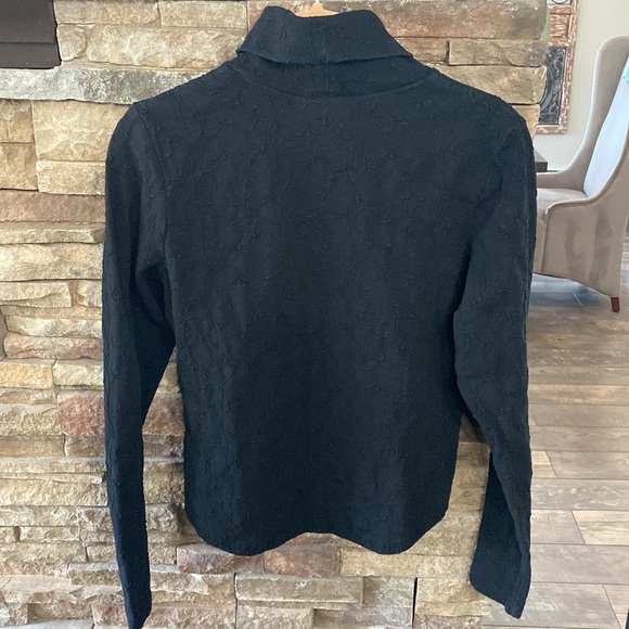 Sno Skin Black Turtleneck Base Layer Size Small - Picture 3 of 4